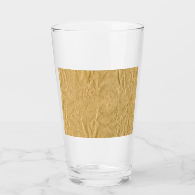 Crumpled Cardboard Texture Glass (Front)