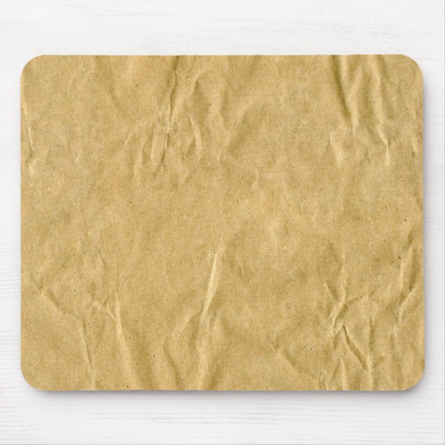 Crumpled Cardboard Texture Mouse Mat (Front)