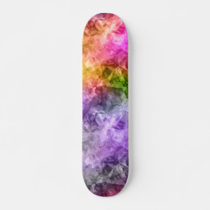 Crumpled Exotic Texture Skateboard