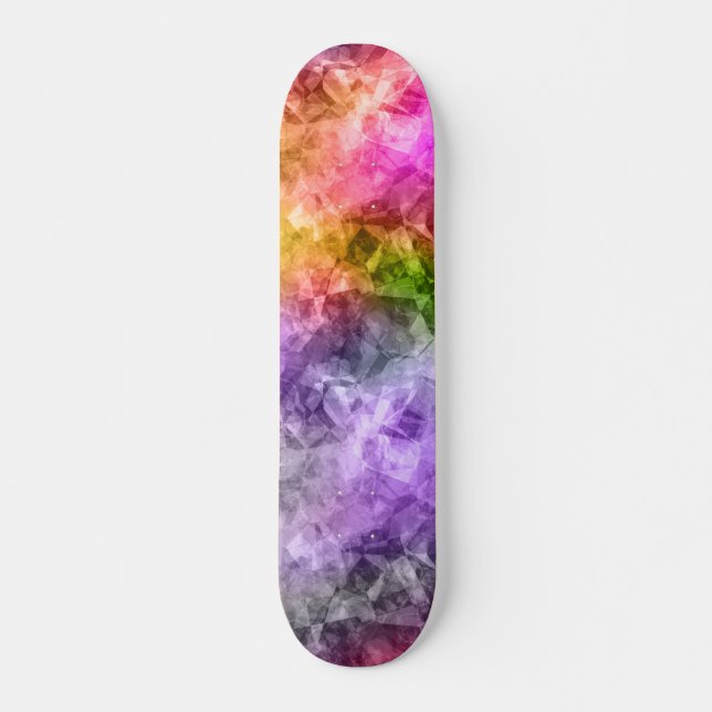 Crumpled Exotic Texture Skateboard (Front)