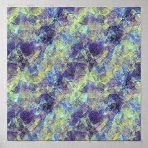 Crumpled Lavender Texture Poster
