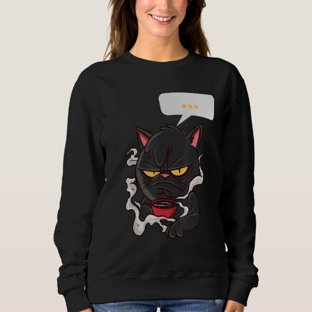 Crumpy Cat - Angry Ca Sweatshirt (Front)