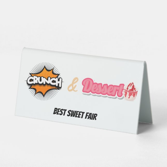Crunch & Dessert  Best Sweet Fair (Front)
