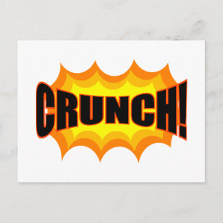 Crunch! Postcard