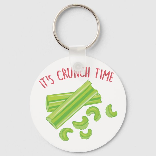 Crunch Time Key Ring (Front)
