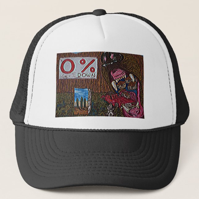 CRUNCH TRUCKER HAT (Front)