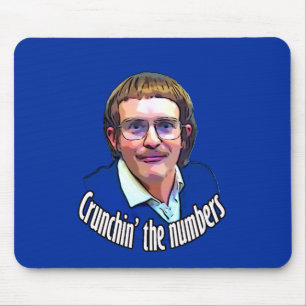 Crunching the Numbers Mouse Mat