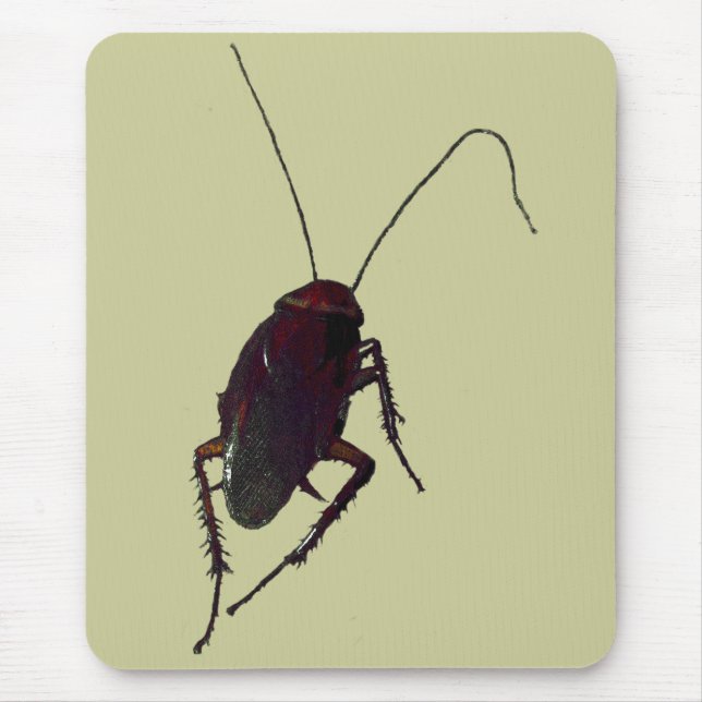 Crunchy Cockroach Mouse Mat (Front)
