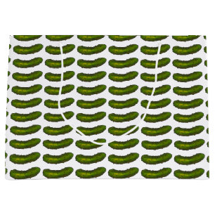 Crunchy Green Kosher Dill Pickle Sour Deli Pickles Large Gift Bag