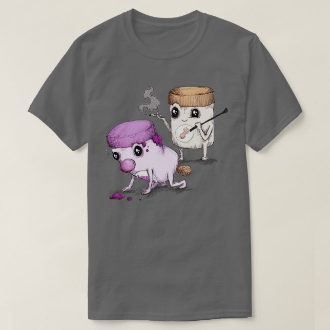 Crunchy Peanut Butter T-Shirt (Design Front)