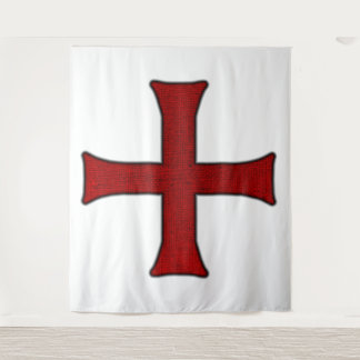 Crusader cross tapestry