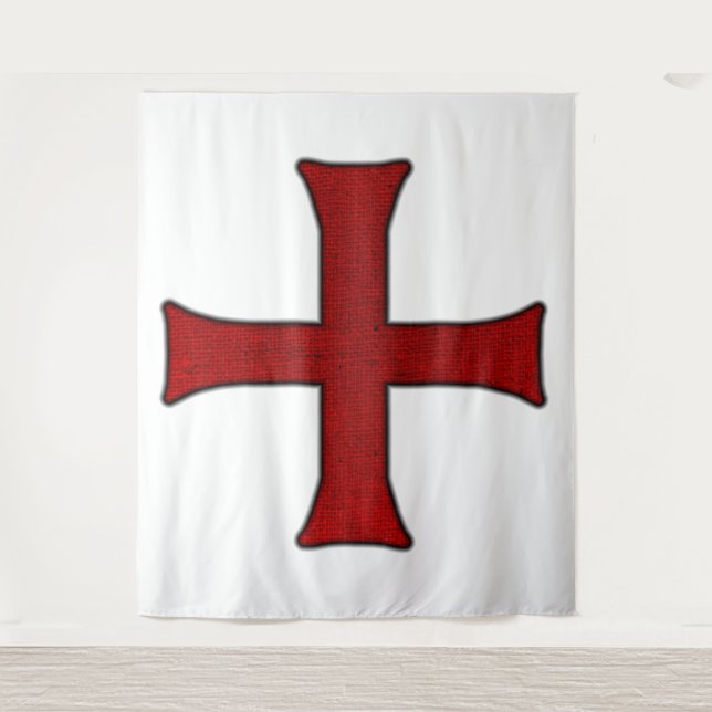 Crusader cross tapestry (Front)