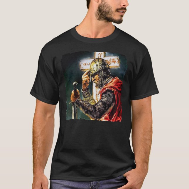 Crusader Knight Usyk Champion  Classic T-Shirt (Front)