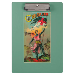 Crusader Tobacco LabelPetersburg, VA Clipboard