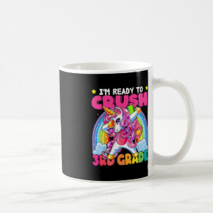 Crush 3rd Grade Dabbing Unicorn Back To School Gir Coffee Mug