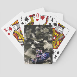 Crush at Tefft Cellars main vineyard Playing Cards