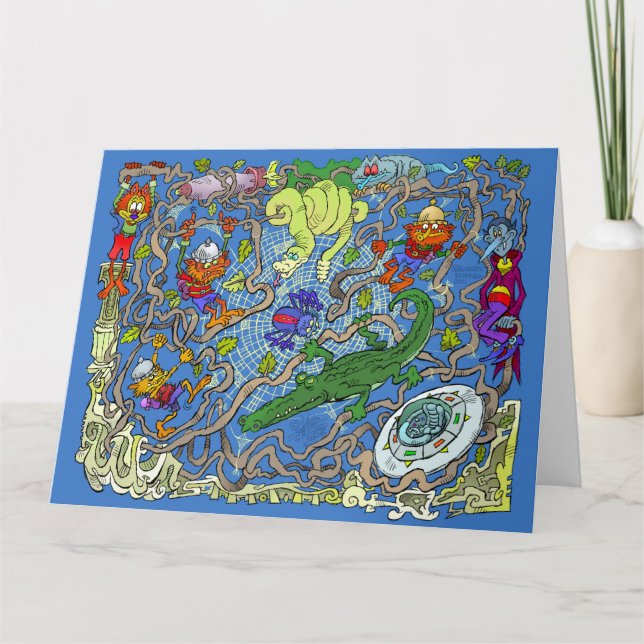 Crush design, on a greeting card. card (Front)