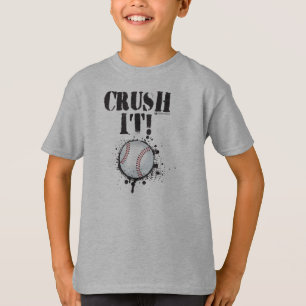 CRUSH IT BASEBALL T-SHIRT