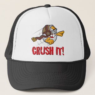 Crush it! Long drive golf ball Trucker Hat