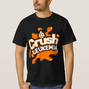 Crush Leukaemia Awareness Cure Blood Cancer Fighte T-Shirt