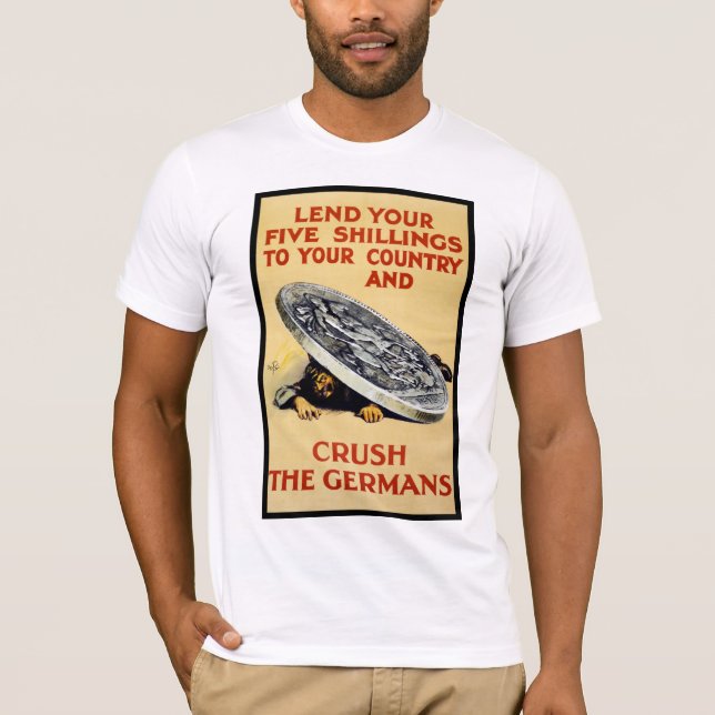 Crush The Germans T-Shirt (Front)