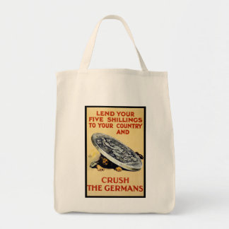 Crush The Germans Tote Bag