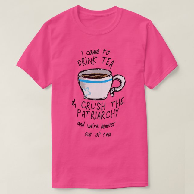 Crush the Patriarchy T-Shirt (Design Front)