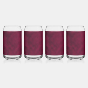 Crushed Bloom Can Glass