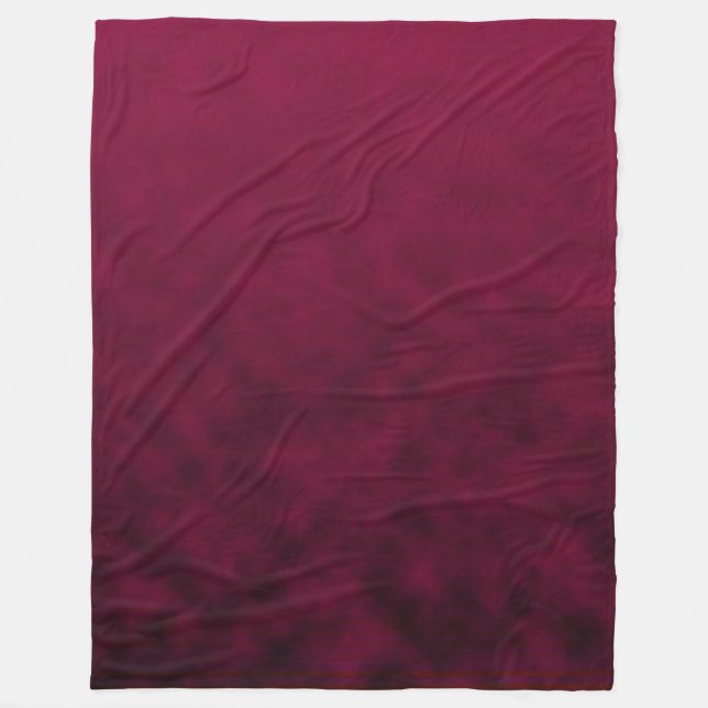 Crushed Bloom Fleece Blanket (Front)