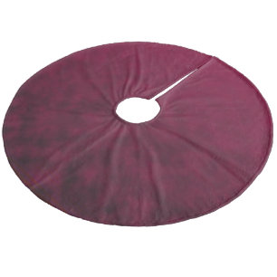 Crushed Bloom Fleece Tree Skirt