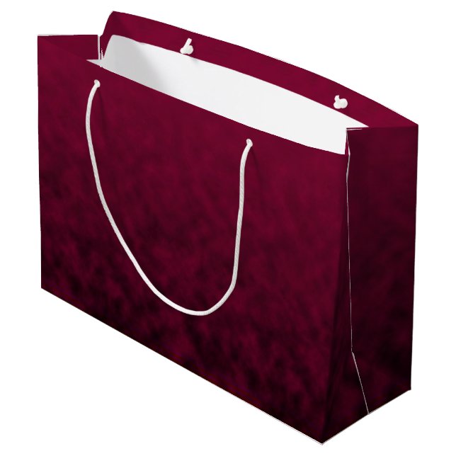 Crushed Bloom Large Gift Bag (Back Angled)