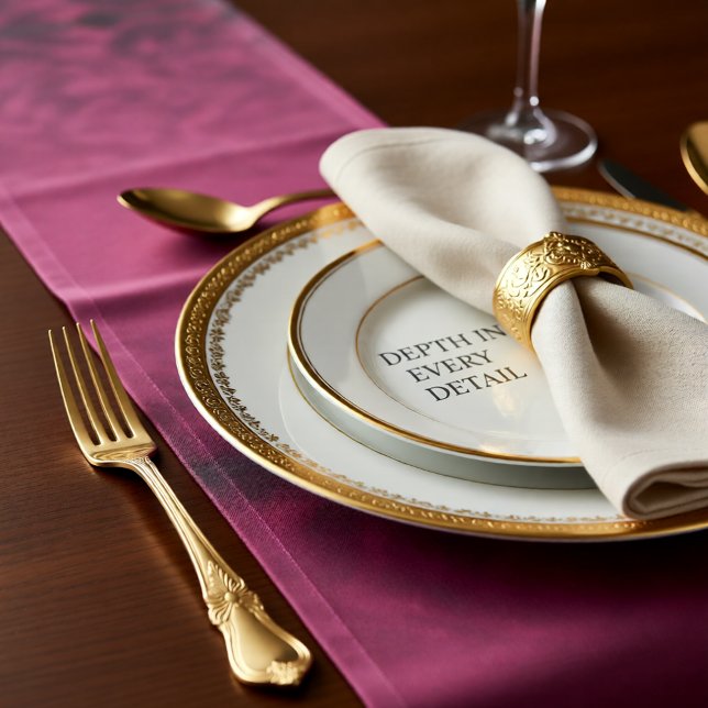 Crushed Bloom Long Table Runner (Creator Uploaded)