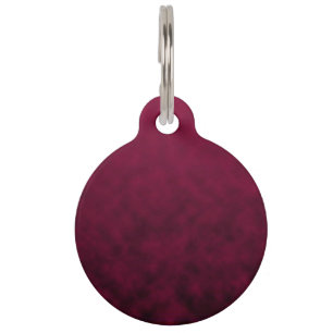 Crushed Bloom Pet Tag