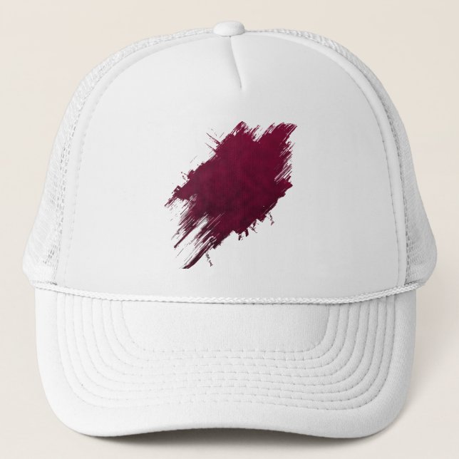 Crushed Bloom Trucker Hat (Front)