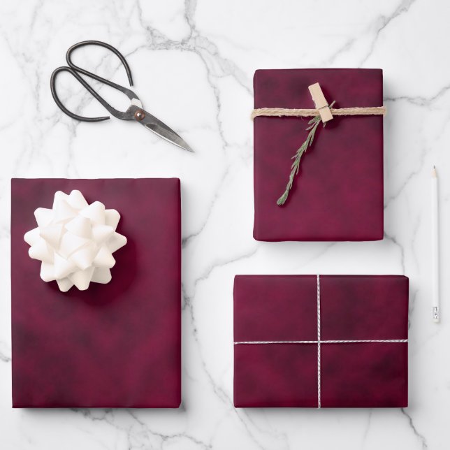 Crushed Bloom Wrapping Paper Sheet (Front)