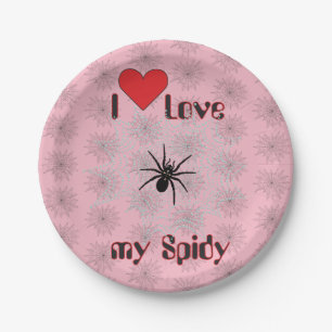 Crusher in the net with droplets like pearls paper plate