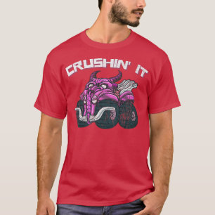 Crushin' Goblin Monster Truck Vintage Retro 249 T-Shirt