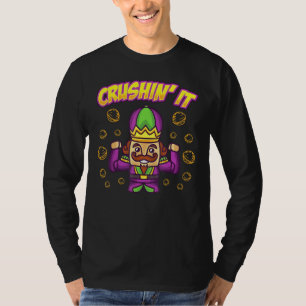 Crushin It Christmas Nutcracker Xmas Character Hol T-Shirt