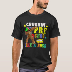 Crushin' Preschool Like A Boss Bigfoot Back To Sch T-Shirt