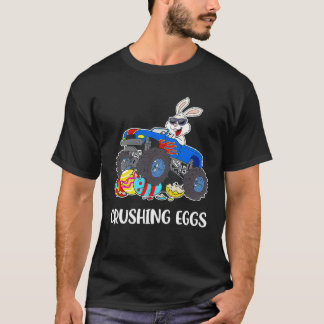 Crushing Easter Egg Hunting Monster Truck Spring B T-Shirt