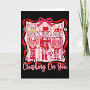 Crushing On You Pediatric Nurse Valentine Cute Hum Card