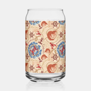Crustacean core design can glass