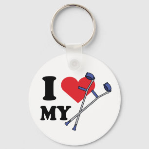 Crutch Love Keychains