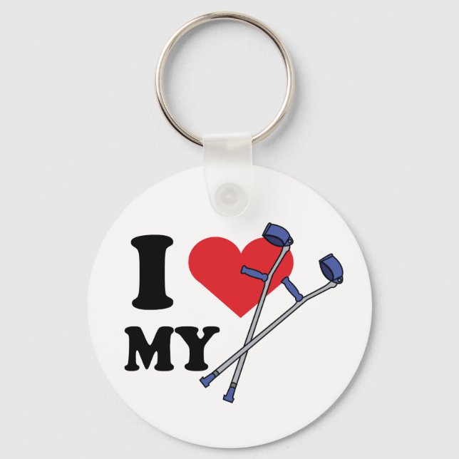 Crutch Love Keychains (Front)