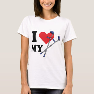 Crutch Love Ladies T T-Shirt