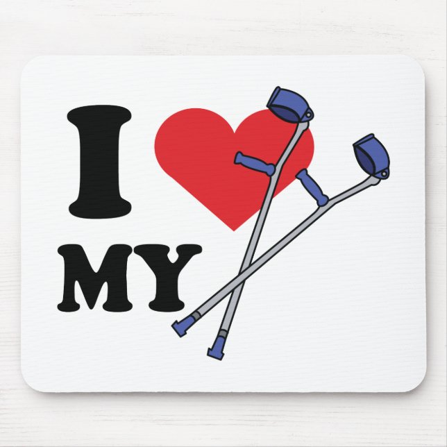 Crutch Love Mousepad (Front)