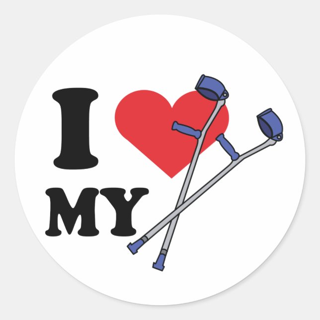 Crutch Love Stickers (Front)