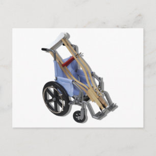 CrutchesWheelchair081210 Postcard