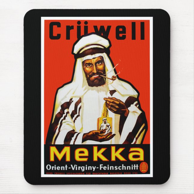 Cruwell Mekka Tobacco Mouse Mat (Front)