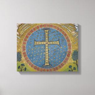 Crux gemmata canvas print